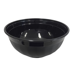 1050 Black Plastic Bowl 50*6