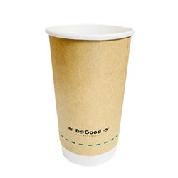 *SLEEVE 500ml BROWN Paper Cup DW (25*20)